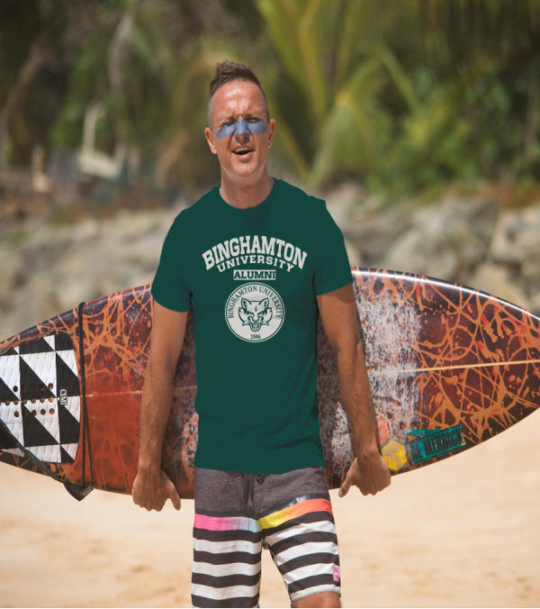 Binghamton University Alumni Bearcat Seal 1946 T-Shirt