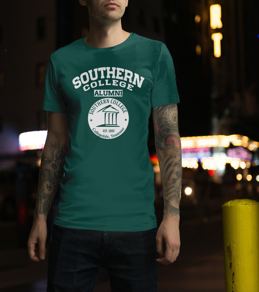Southern College Alumni Southern College Collegedale Tennessee Est. 1892 T-Shirt