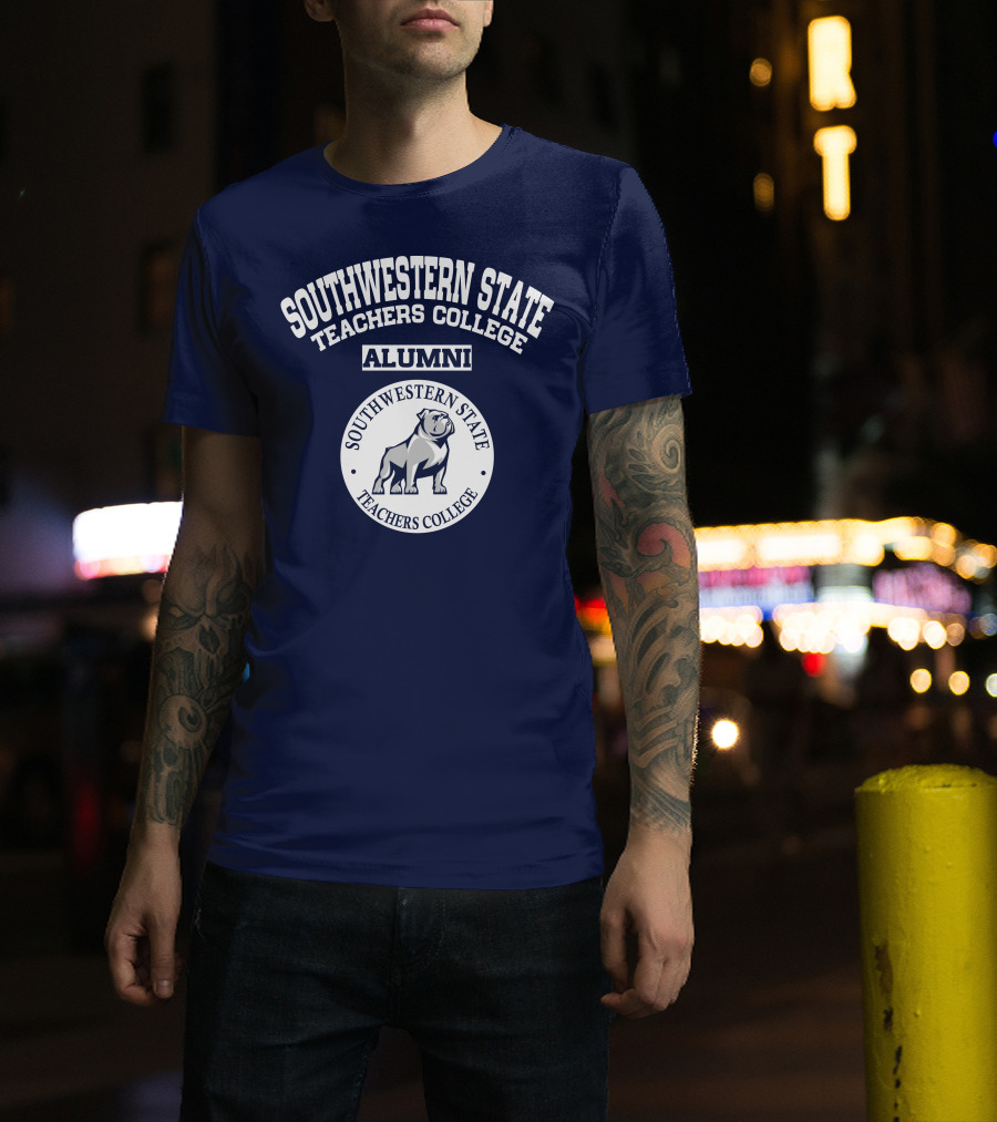 Southwestern State Teachers College Alumni Bulldog T-Shirt