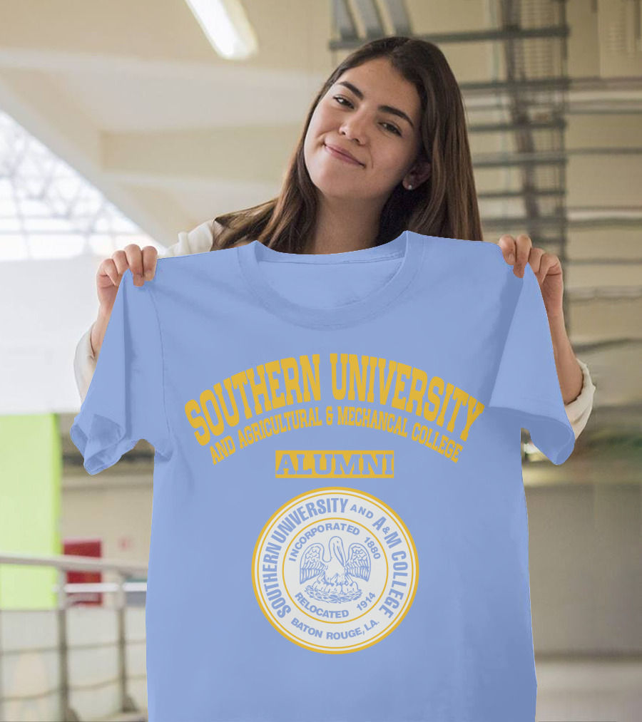 SOUTHERN UNIVERSITY AND AGRICULTURAL and MECHANICAL COLLEGE ALUMNI BATON ROUGE LA SEAL T-Shirt