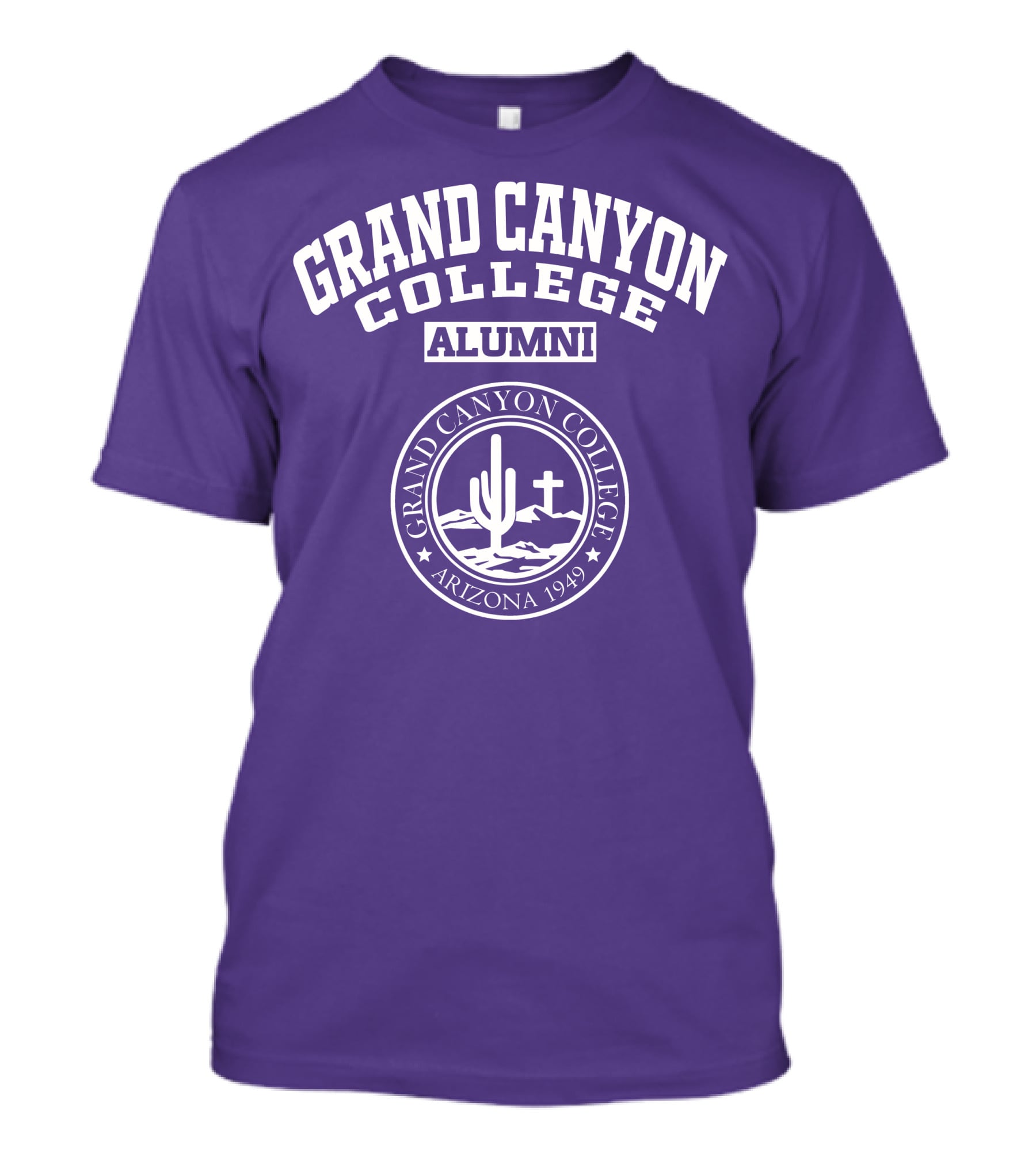 Grand Canyon College Alumni Arizona 1949 Cactus Cross Seal T-Shirt