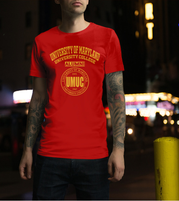 University Of Maryland University College Alumni UMUC 1947 T-Shirt