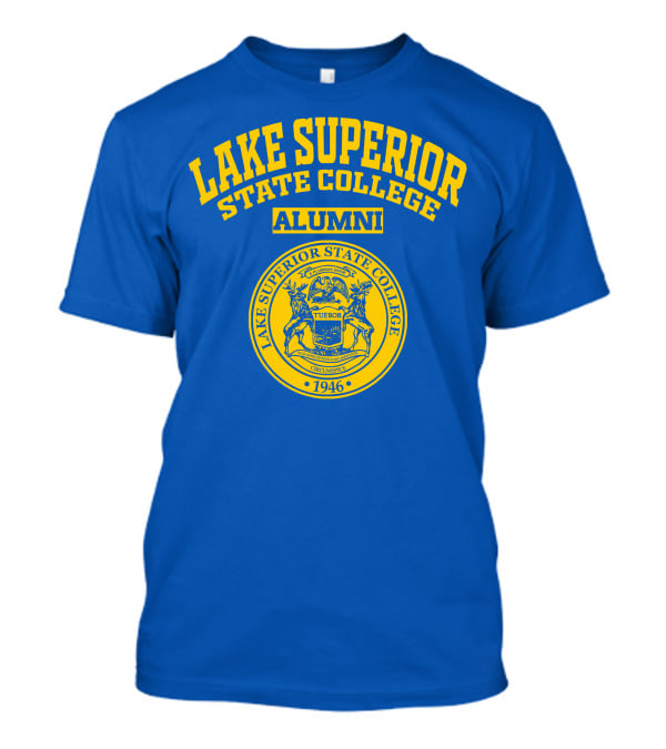Lake Superior State College Alumni 1946 Seal TUEBOR T-Shirt