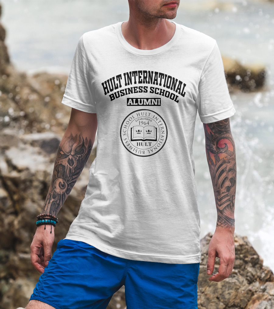Hult International Business School Alumni Established 1964 Hult Badge T-Shirt