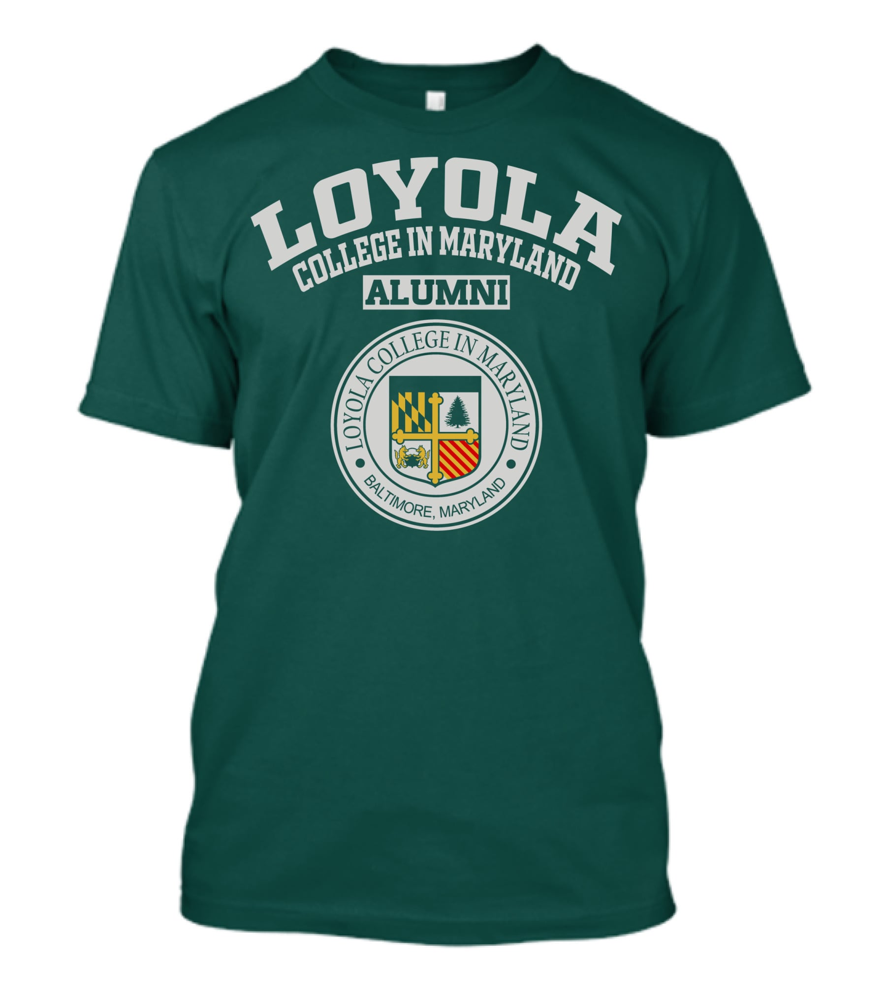 Loyola College IN Maryland Alumni Baltimore Seal T-Shirt