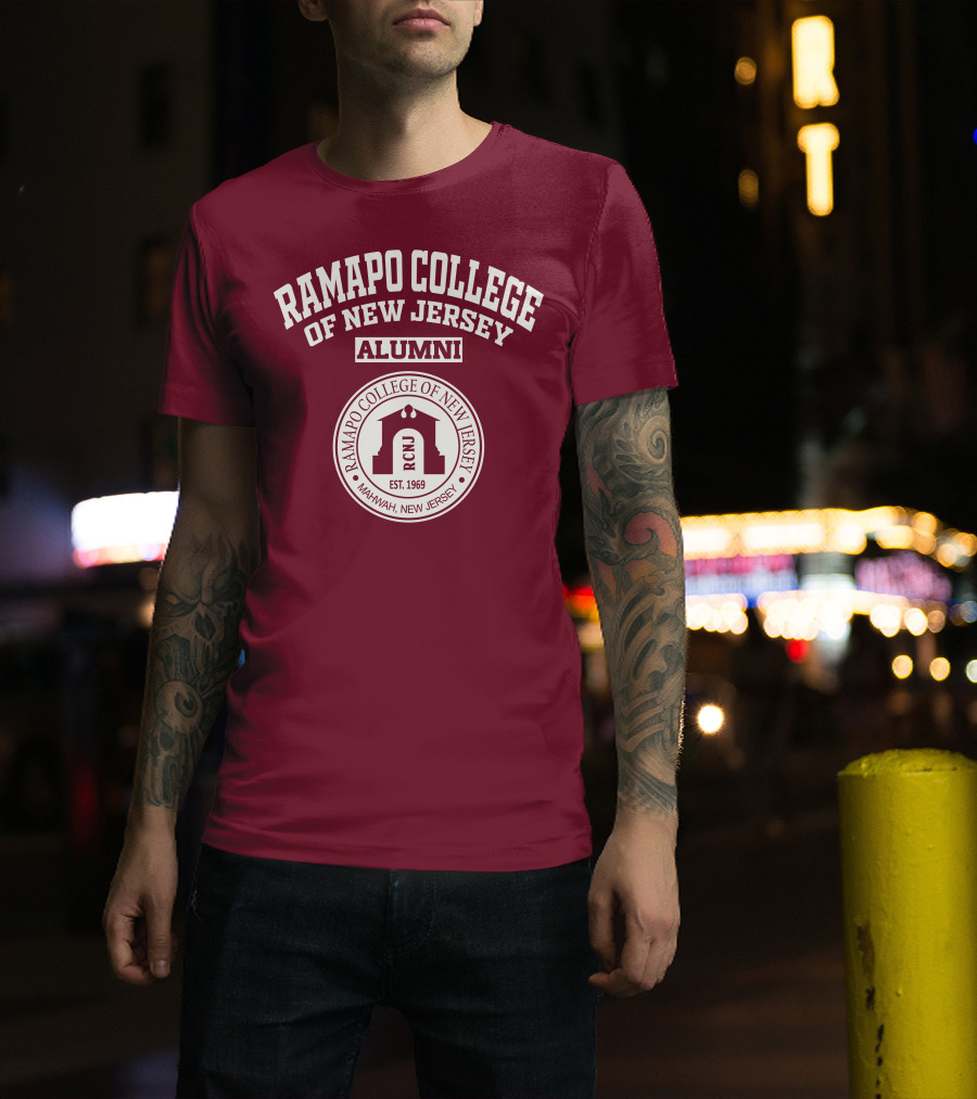 Ramapo College Of New Jersey Alumni RCNJ Est. 1969 Mahwah New Jersey T-Shirt