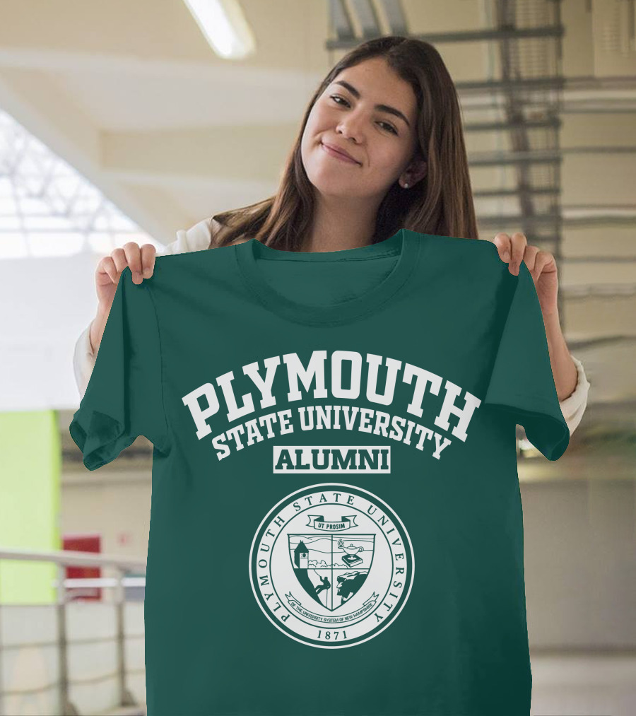 Plymouth State University Alumni 1871 Emblem T-Shirt