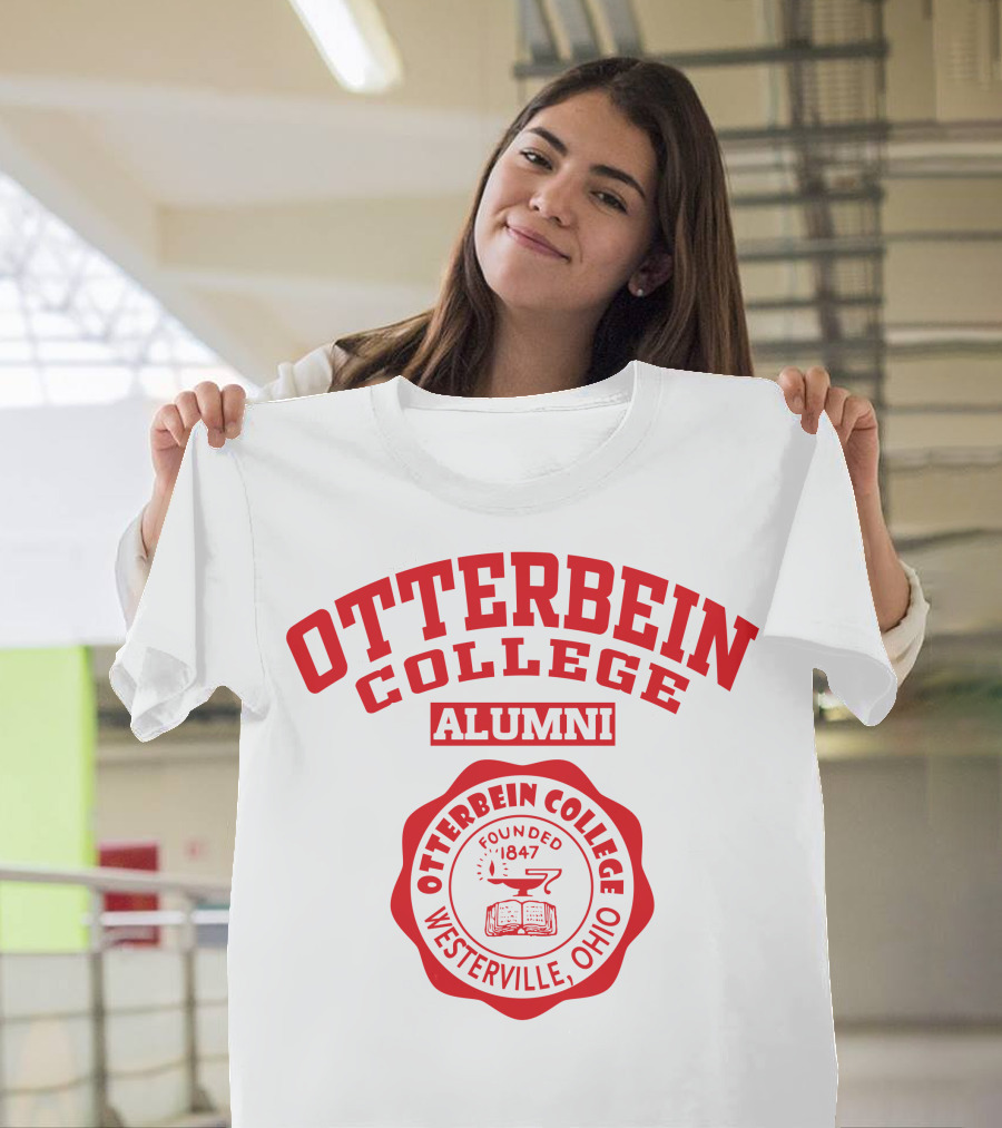Otterbein College Alumni Westerville Ohio Founded 1847 Seal T-Shirt