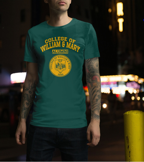 College Of William Mary Alumni 1693 Seal T-Shirt