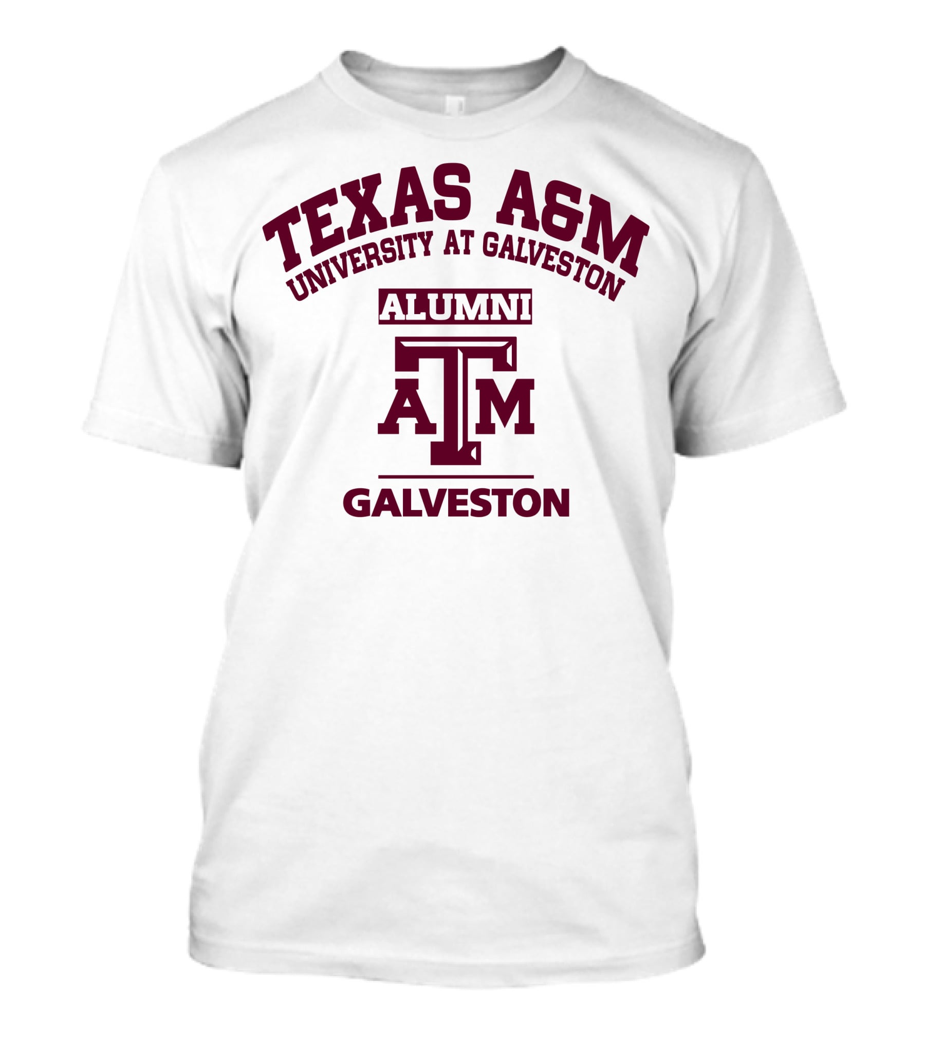 Texas A&M University At Galveston Alumni Aggies Logo Galveston T-Shirt