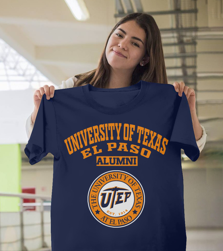 University Of Texas El Paso UTEP Alumni Est. 1914 T-Shirt