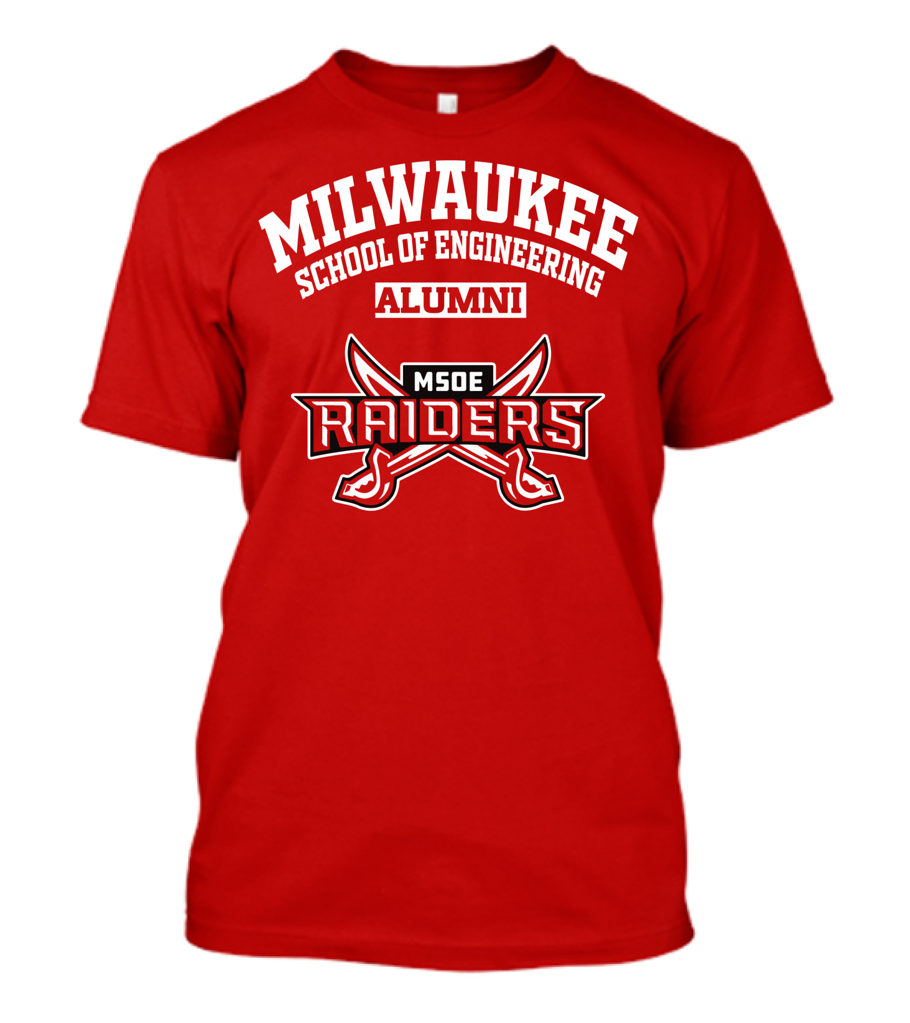 Milwaukee School Of Engineering Alumni Msoe Raiders T-Shirt