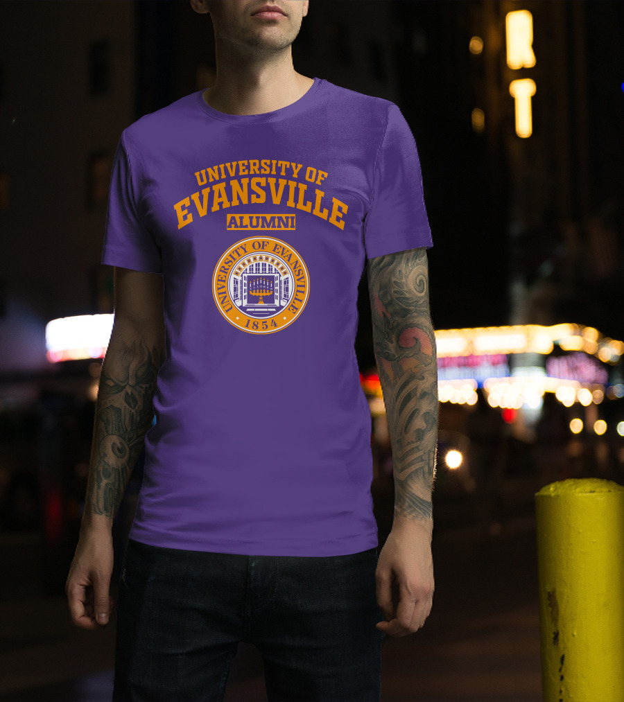 UNIVERSITY OF EVANSVILLE ALUMNI 1854 T-Shirt