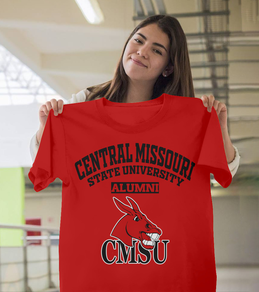 Central Missouri State University Alumni CMSU Mule T-Shirt