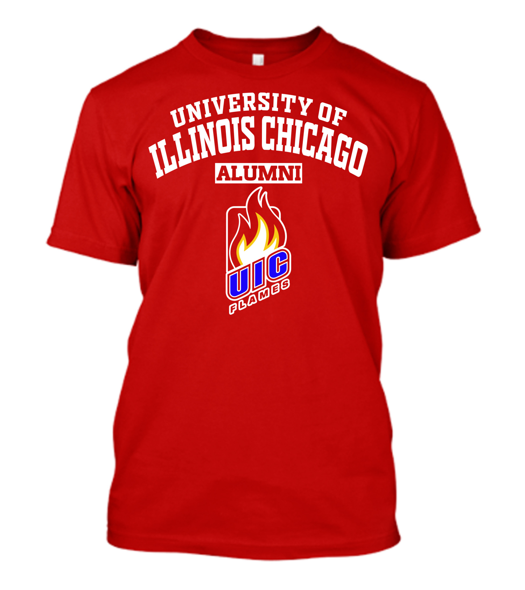University Of Illinois Chicago UIC Flames Alumni T-Shirt