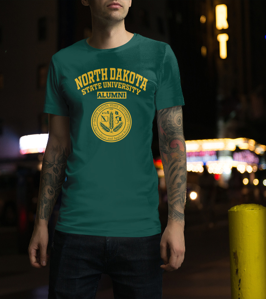 North Dakota State University Alumni Seal Of Agriculture And Applied Science T-Shirt