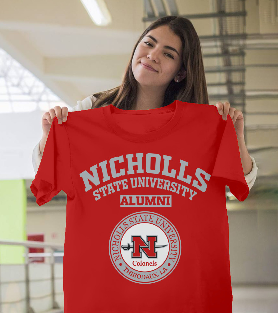 Nicholls State University Alumni Colonels Thibodaux LA T-Shirt