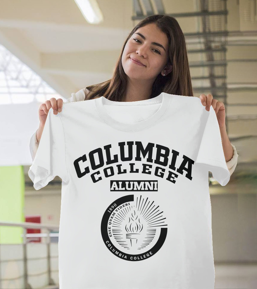 Columbia College Alumni Esse Quam Videri 1890 T-Shirt