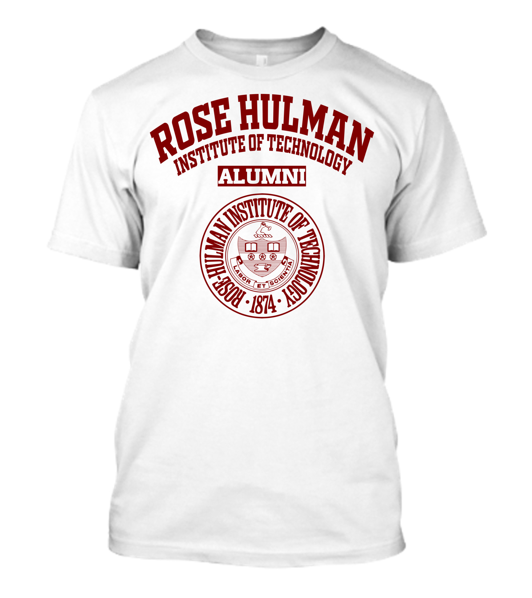 Rose Hulman Institute Of Technology Alumni Seal 1874 T-Shirt