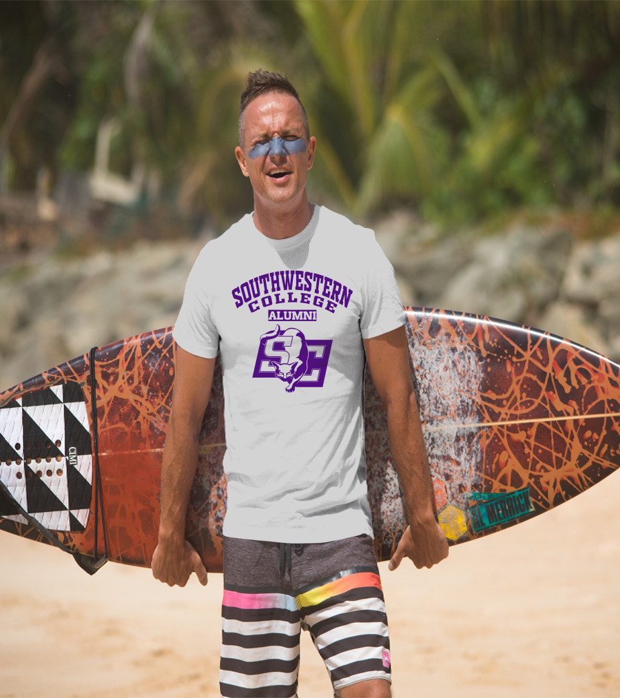 Southwestern College Alumni SC Logo With Cougar T-Shirt