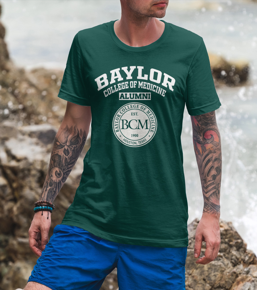 Baylor College Of Medicine Alumni BCM Est. 1900 Houston Texas T-Shirt