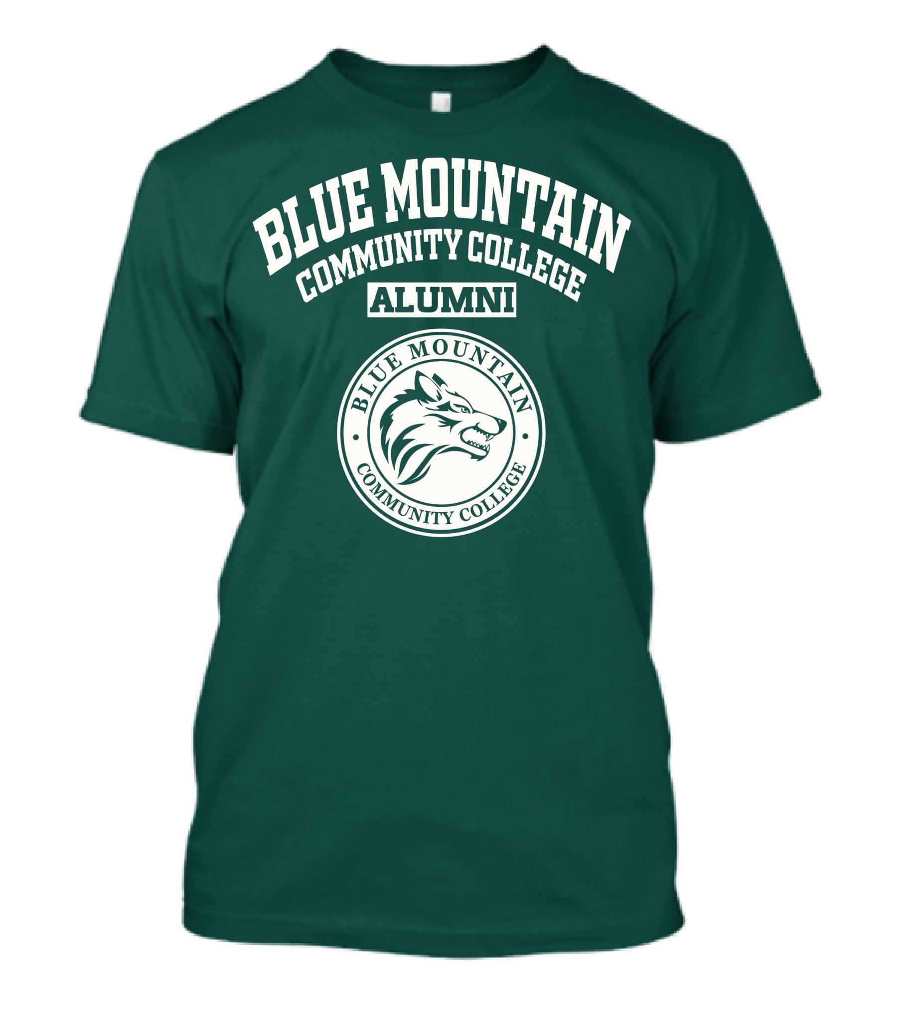 Blue Mountain Community College Alumni Wolf T-Shirt