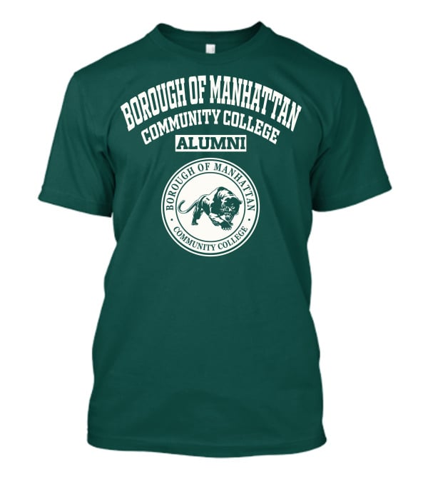 Borough Of Manhattan Community College Alumni Panther T-Shirt