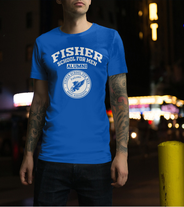 Fisher School For Men Alumni Boston Massachusetts Falcons T-Shirt