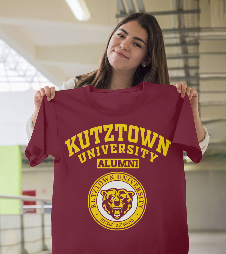 Kutztown University Alumni Bear It's Good to Be Golden T-Shirt