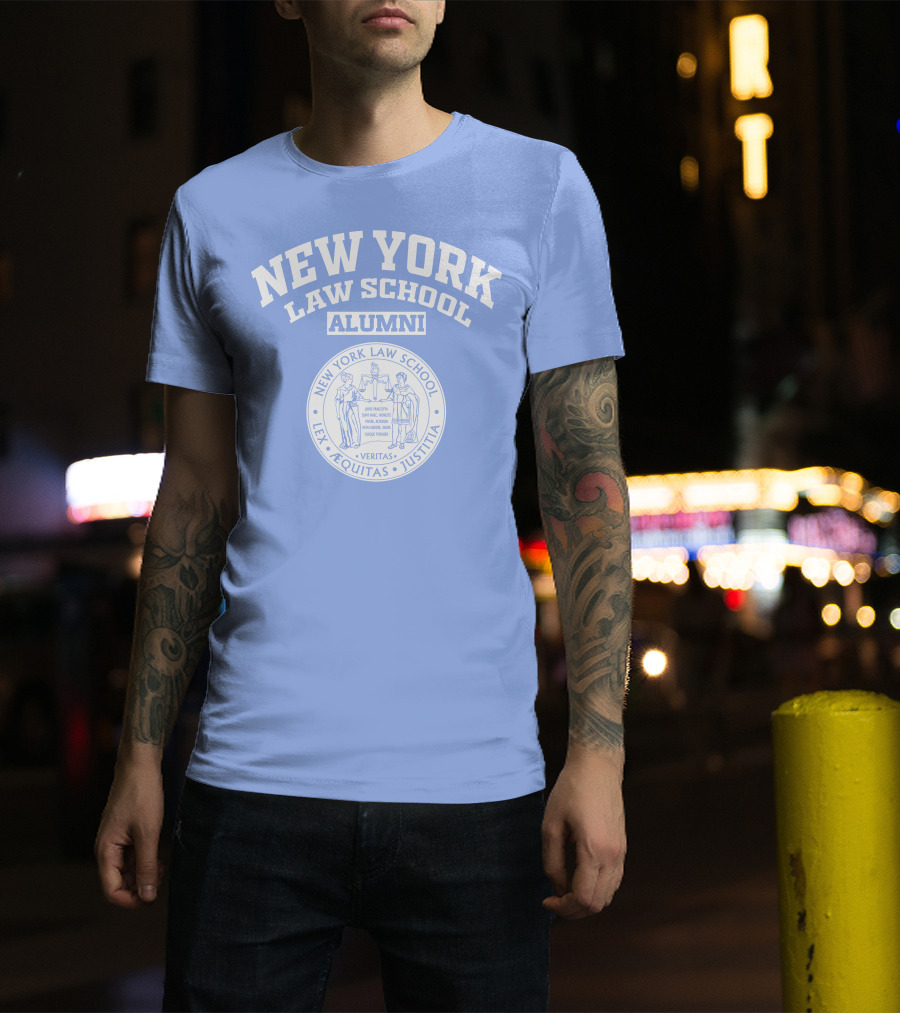 New York Law School Alumni Veritas Lex Aequitas Justitia T-Shirt
