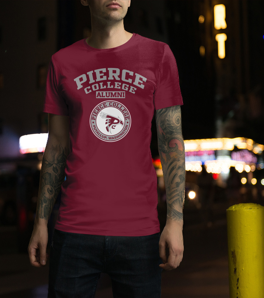 Pierce College Alumni Puyallup Washington Logo Pierce College Alumni T-Shirt
