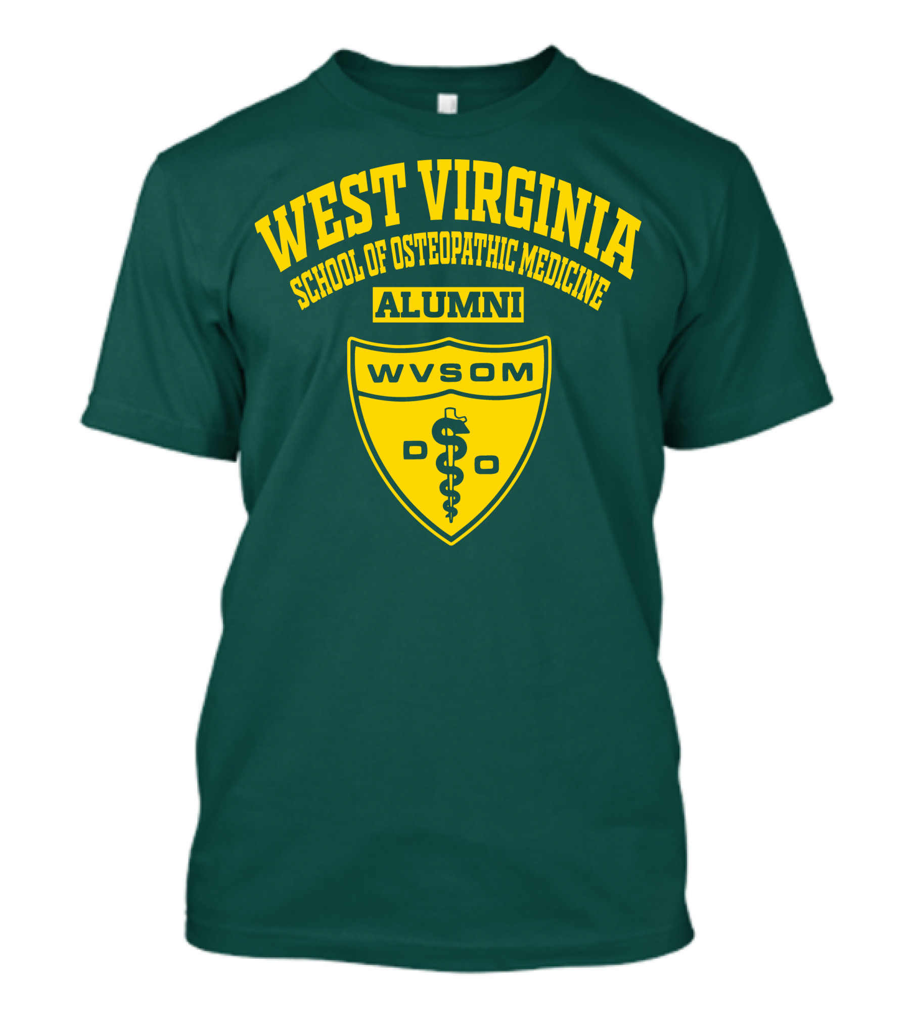 West Virginia School Of Osteopathic Medicine Alumni WVSOM DO Shield T-Shirt