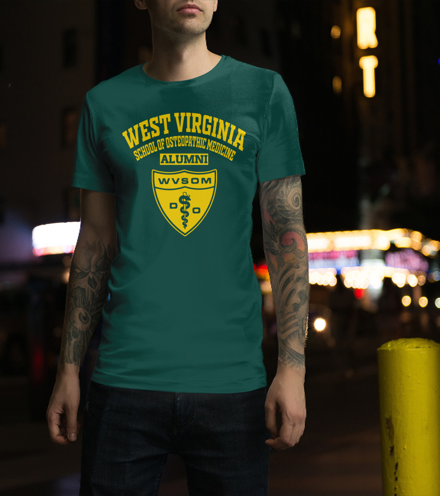 West Virginia School Of Osteopathic Medicine Alumni WVSOM DO Shield T-Shirt
