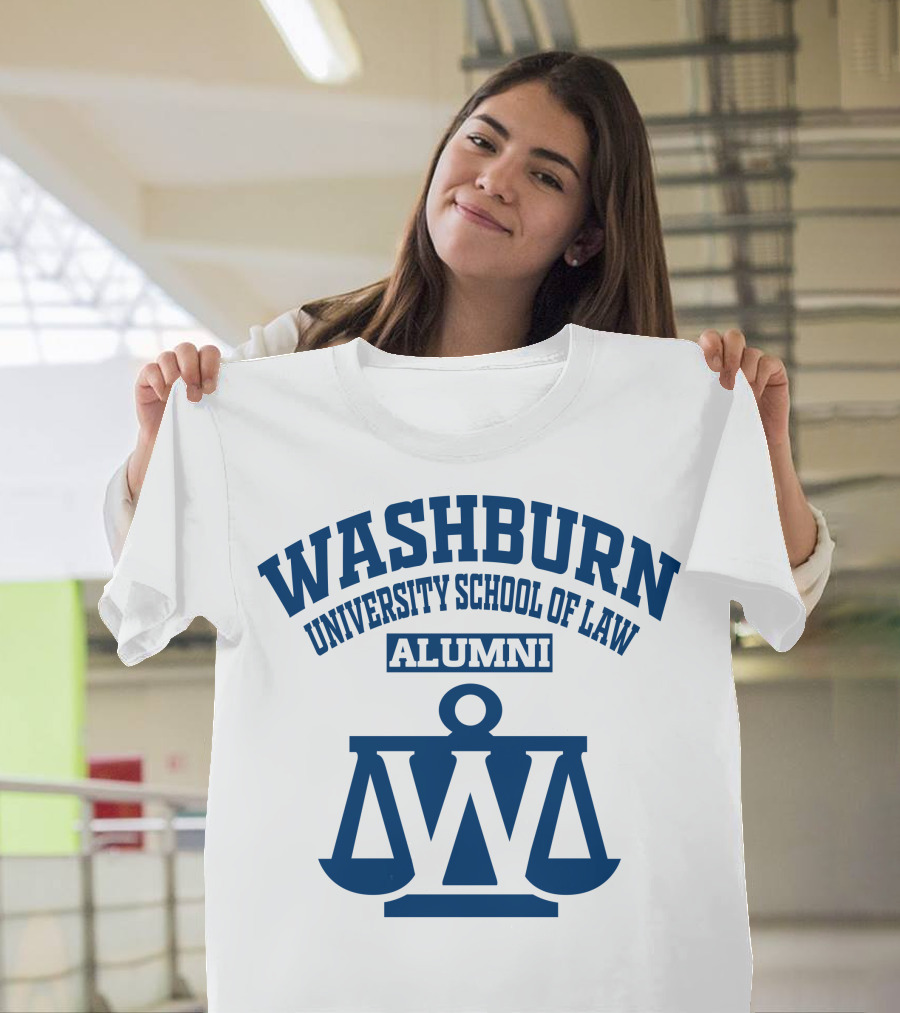 Washburn University School of Law Alumni Scales T-Shirt