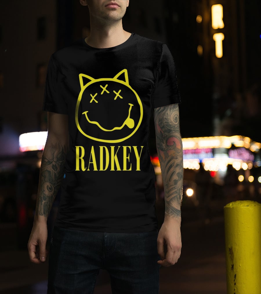 Radkey Punk Rock Cat Face T-Shirt