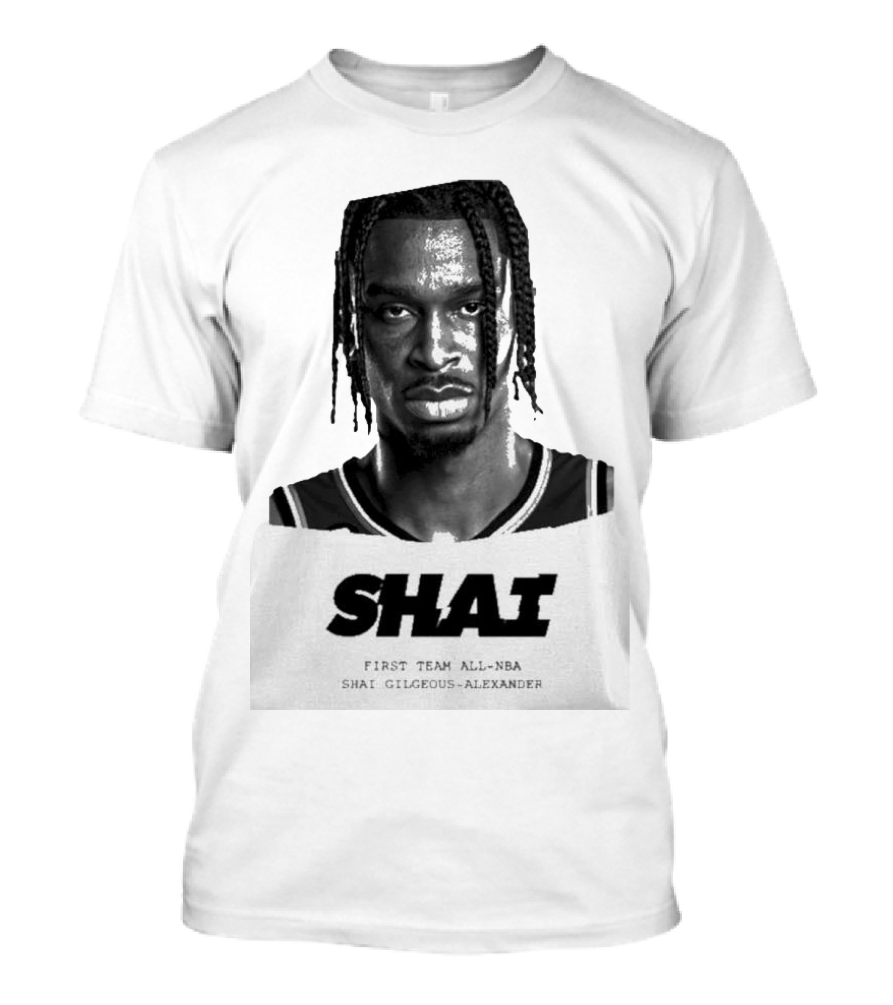 Sportscenter Shai First Team All-NBA Shai Gilgeous-Alexander T-Shirt
