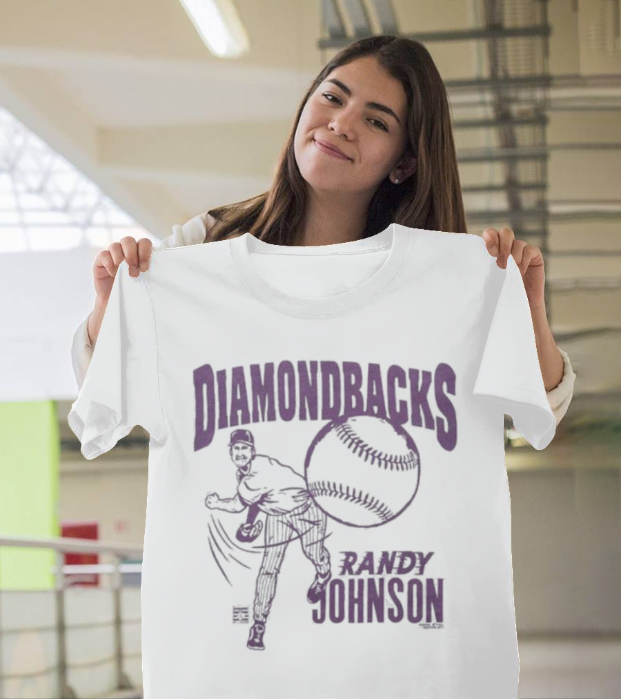 Diamondbacks Randy Johnson Baseball T-Shirt