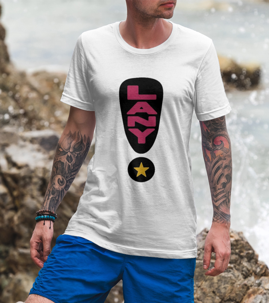 LANY Exclamation Mark With Yellow Star T-Shirt