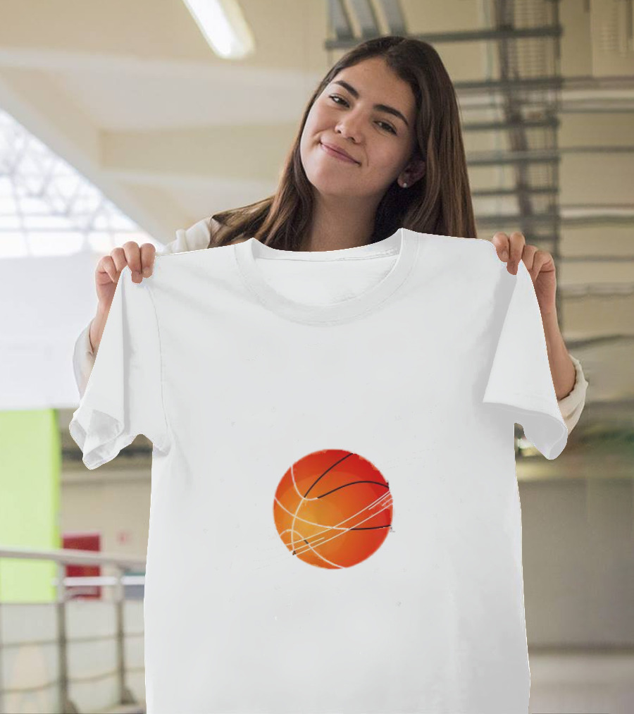Basketball Lovers Basketball Player Galaxy Planet Basketball Space T-Shirt