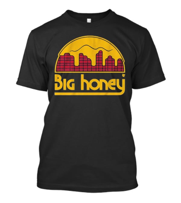 Big Honey Denver Skyline Honeycomb Nuggets Fan T-Shirt