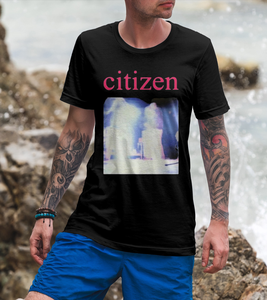 Citizen Blurry Photo Ghostly Figures T-Shirt