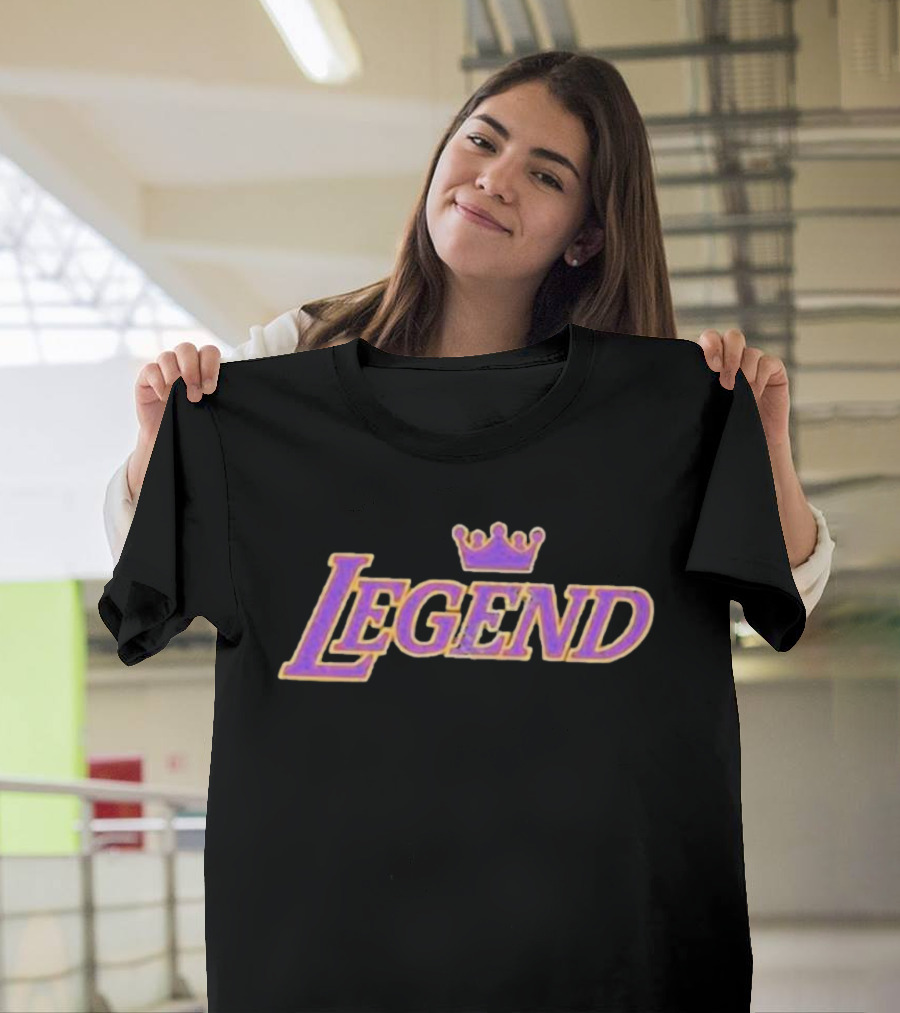 LA Legend Purple Crown T-Shirt