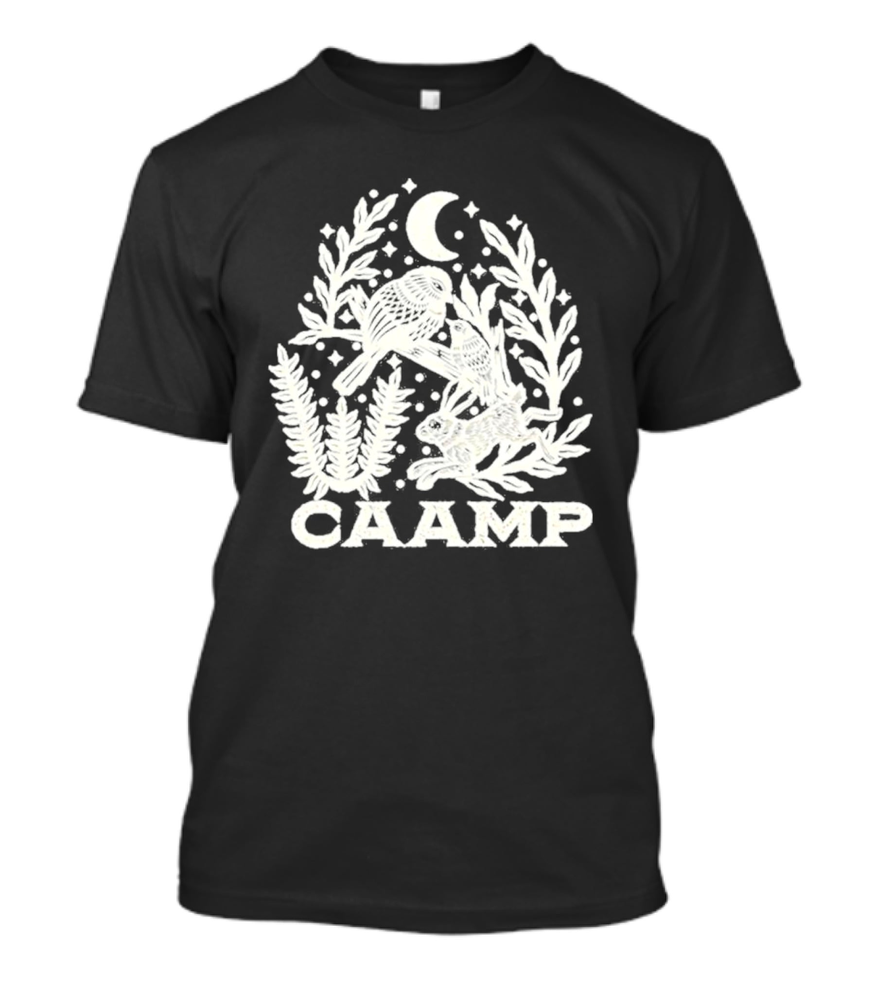 CAAMP Bird Moon Nature Scene T-Shirt