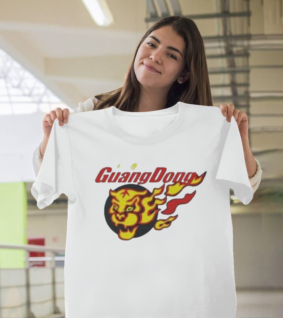 Guangdong Tigers Jordan Poole Jersey Basketball Flame T-Shirt