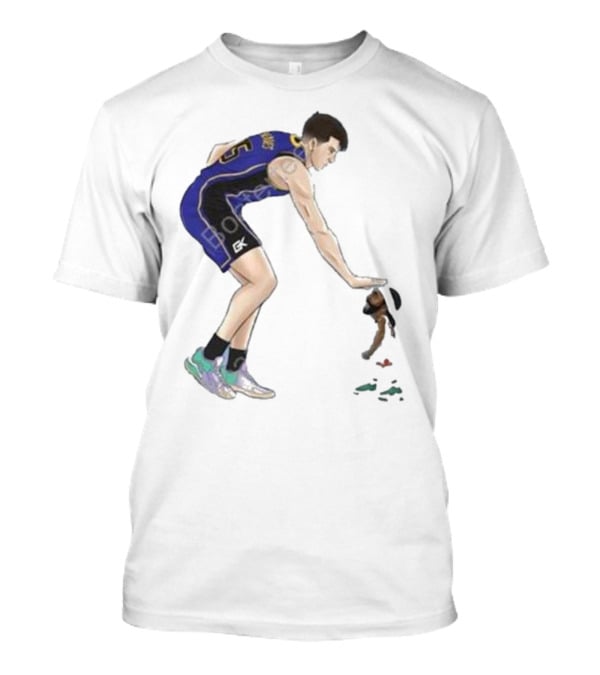 Austin Reaves Too Small NBA Gesture Basketball Play T-Shirt