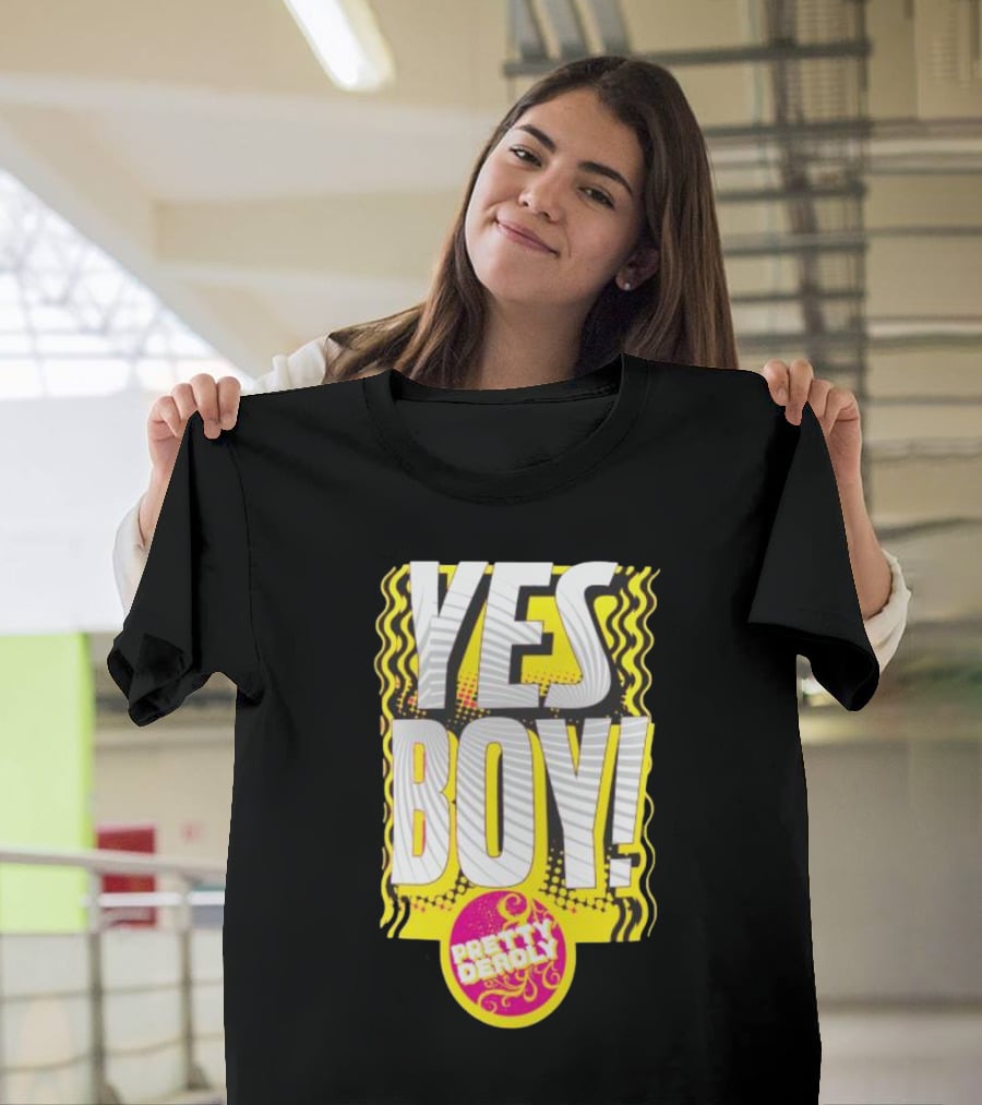Yes Boy Pretty Deadly Neon Style Burst T-Shirt