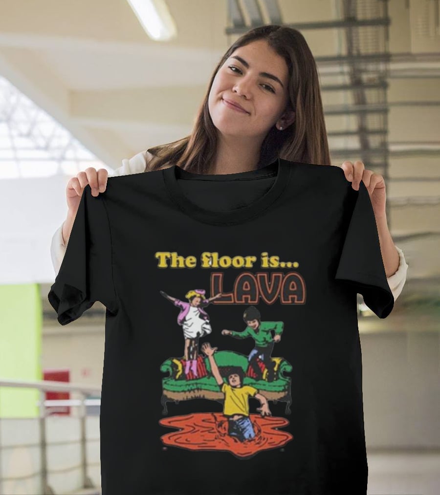 The Floor Is Lava Couch Jump Adventure T-Shirt