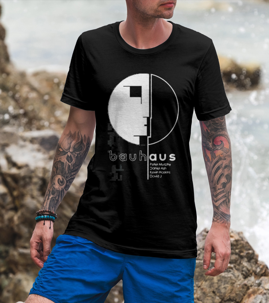 Bauhaus Band Peter Murphy Daniel Ash Kevin Haskins David J T-Shirt