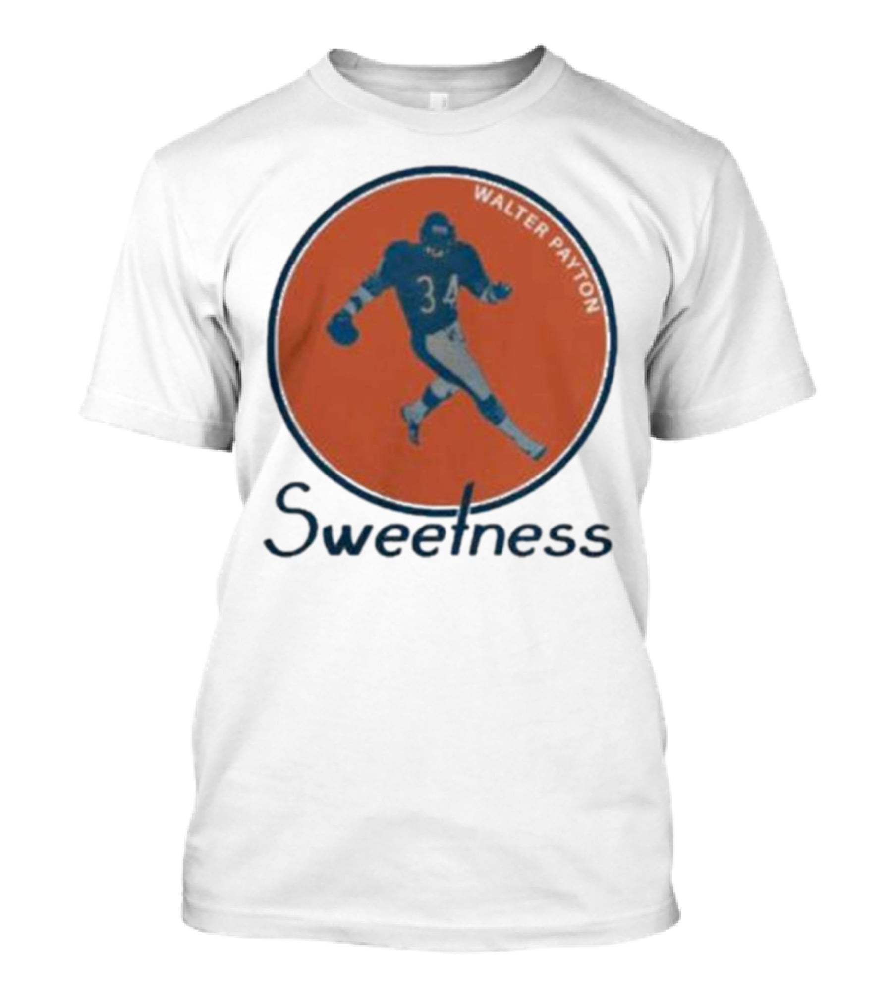 Chitown Clothing Chicago Walter Payton Sweetness 34 T-Shirt