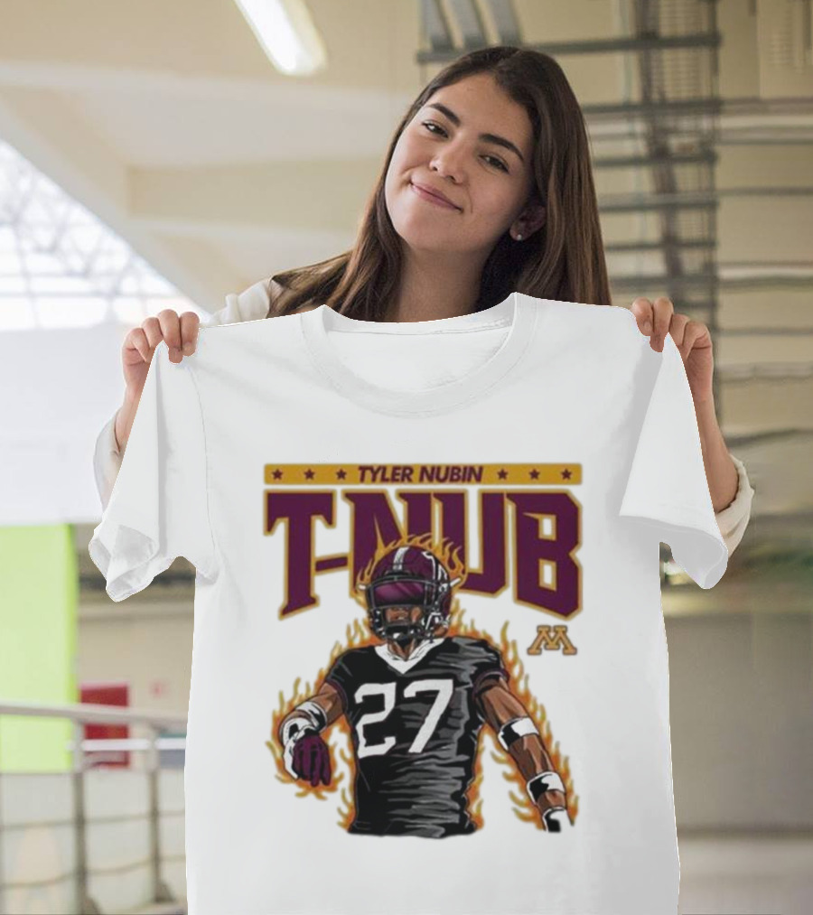 Tyler Nubin T-Nub NCAA Football Defensive Back Youth 27 T-Shirt
